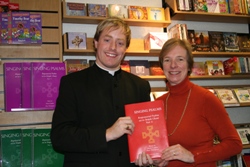 Peter Thompson and Alison Cadden with the new publication.